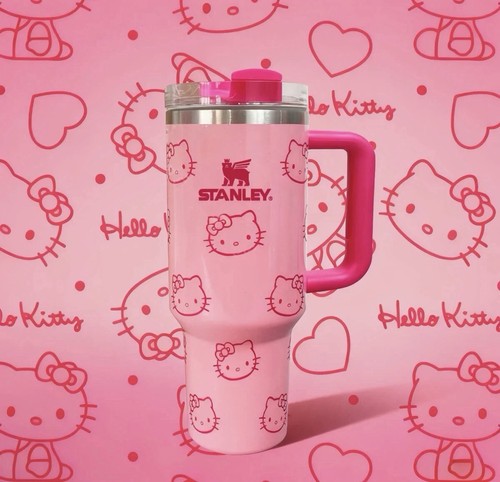 Pink 40oz flowstate tumbler - pink-,