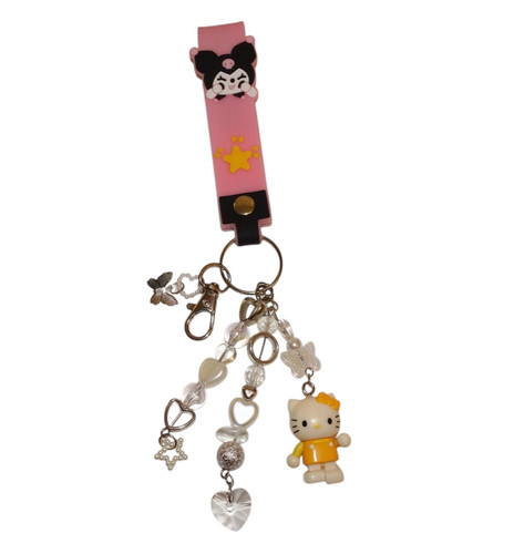 Y2k silicone kuromi strap - y2k,